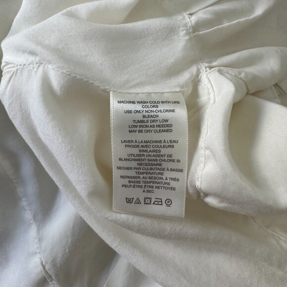 Free People Bubble Hem Pleated Flouncy Mini Skirt Minimalist Off White 8 - Picture 6 of 7